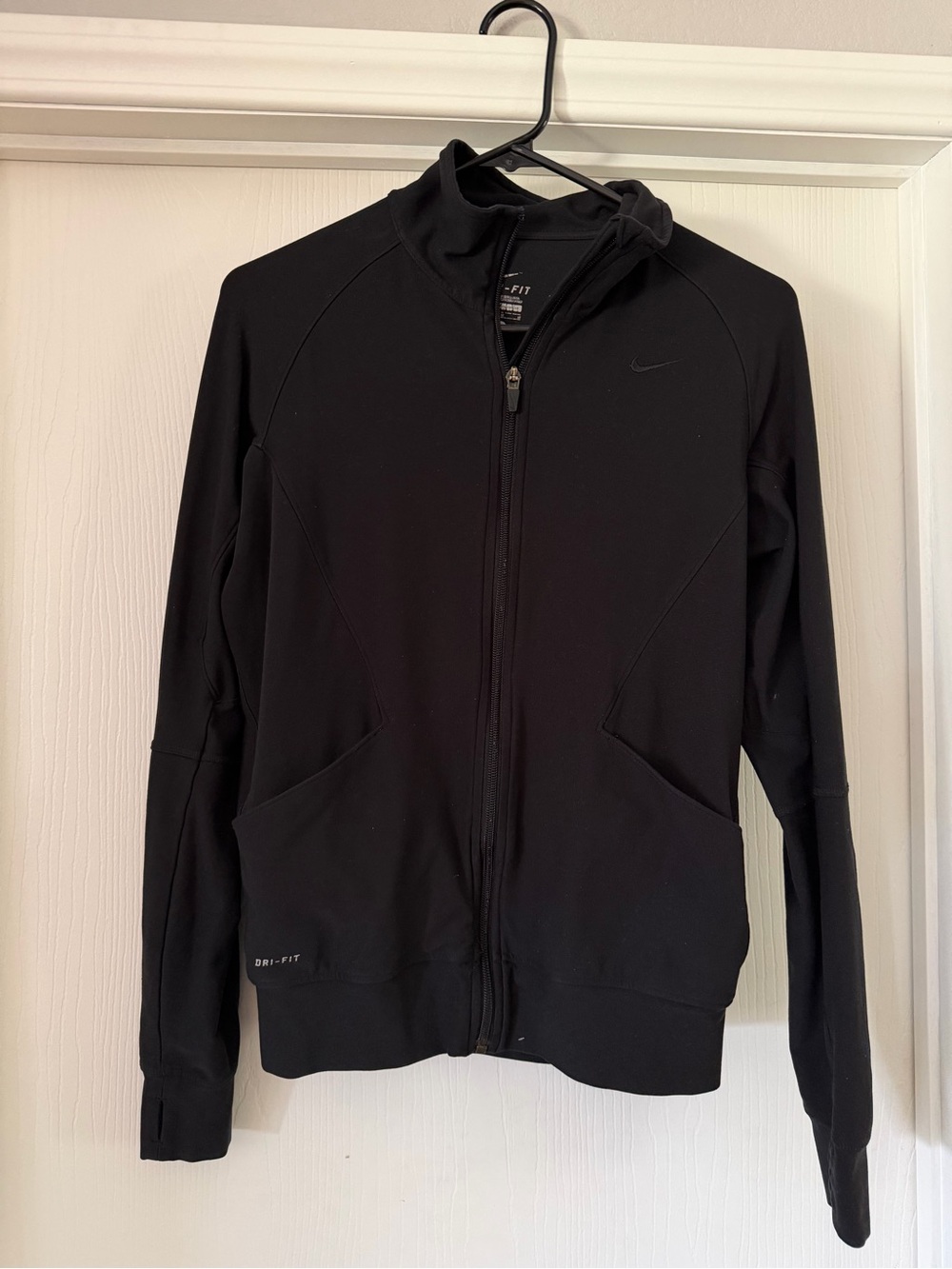 Nike Black Full-Zip Dri-FIT Performance Jacket